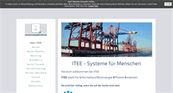 Desktop Screenshot of itee.de